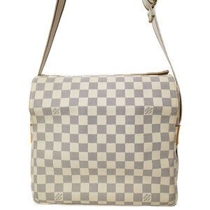 Louis Vuitton Damier Azur White Naviglio Shoulder Bag